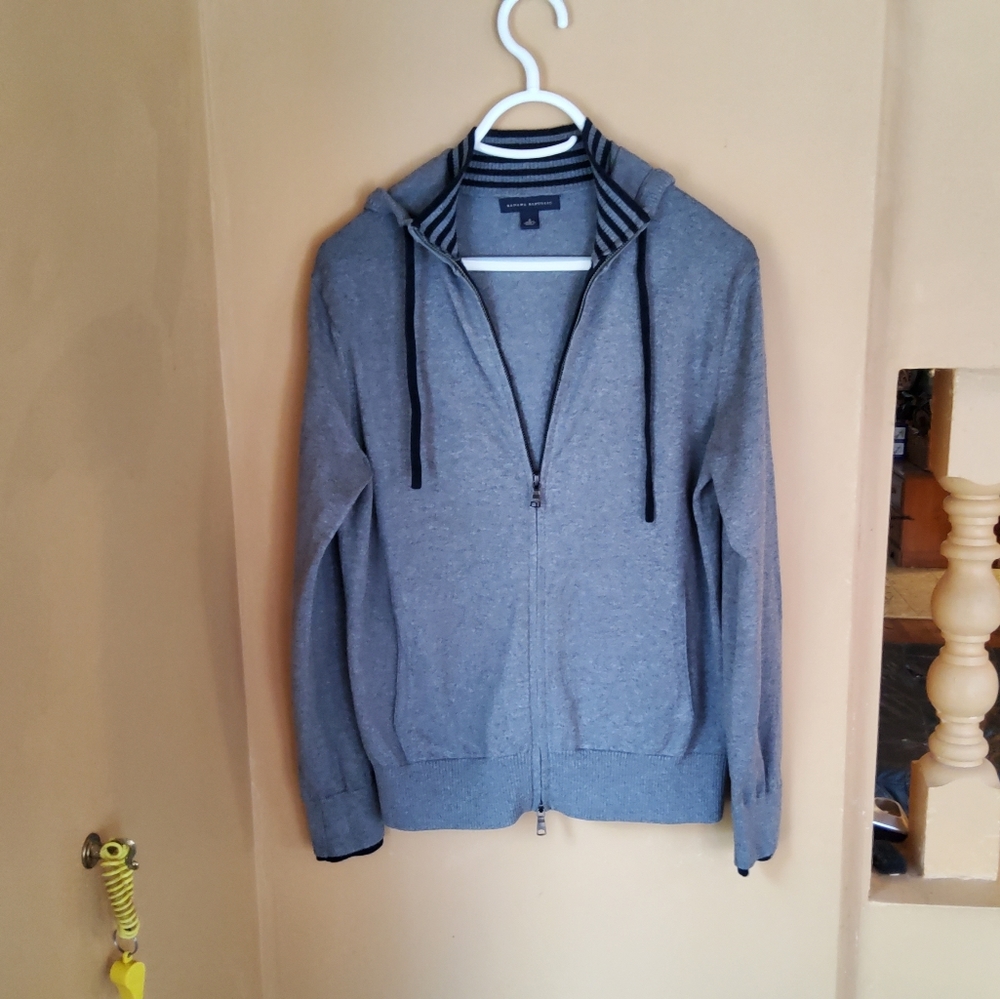 Banana Republic Zip Front 100% Cotton Hoodie Sweater